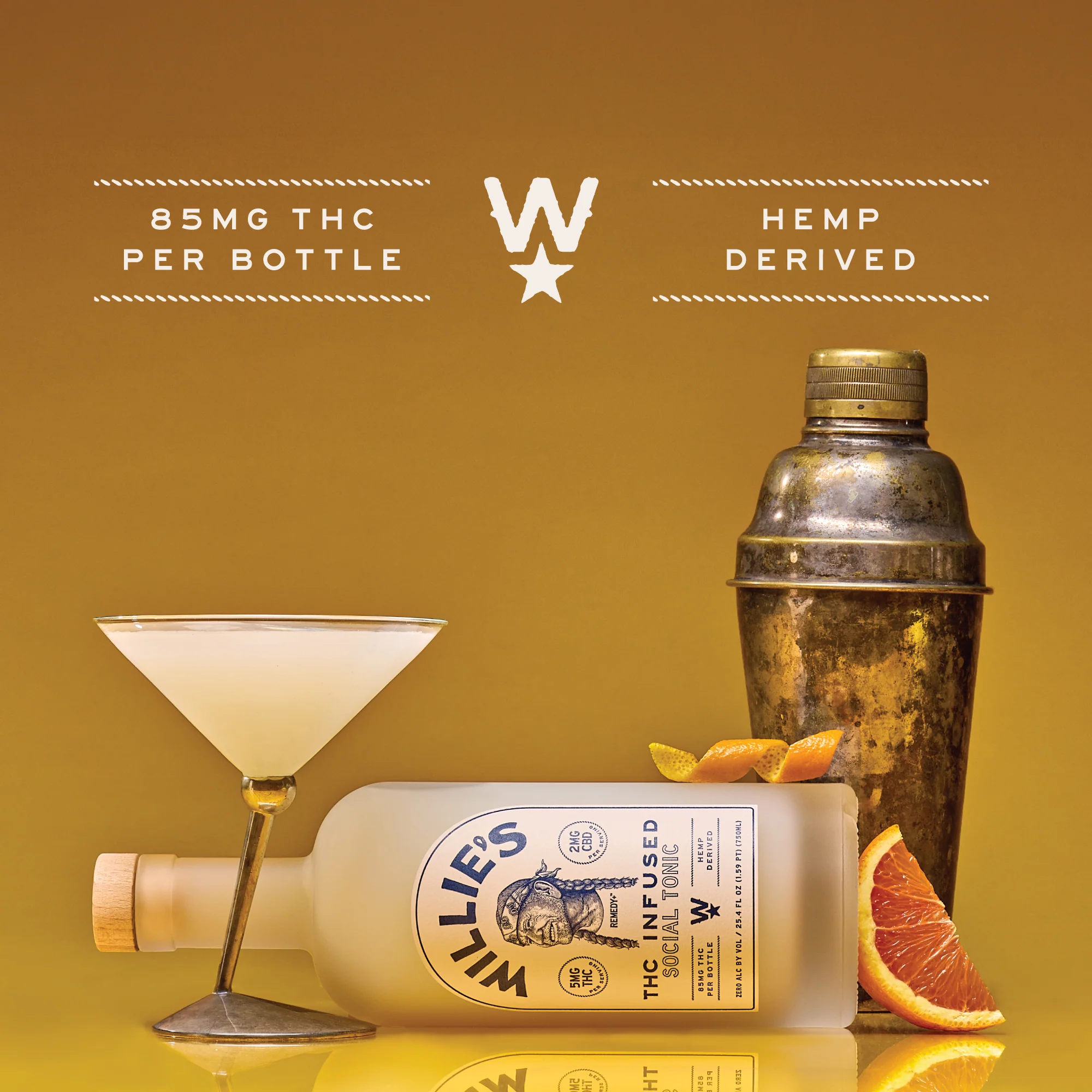 Willie's Remedy+ 5mg  Low Dose 750ml Bottle INF - Image 3